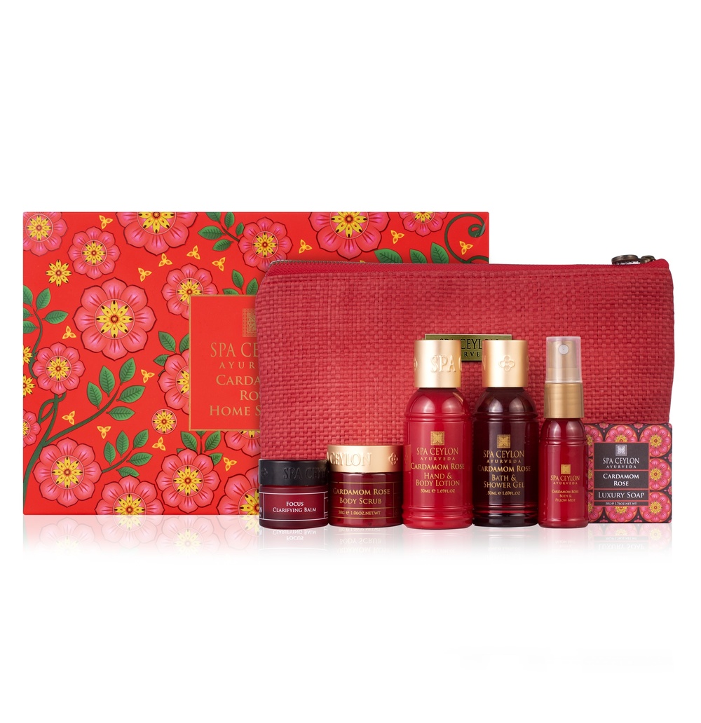 CARDAMOM ROSE – SPA rinkinys kosmetinėje švelniam moters ritualui - Image 2